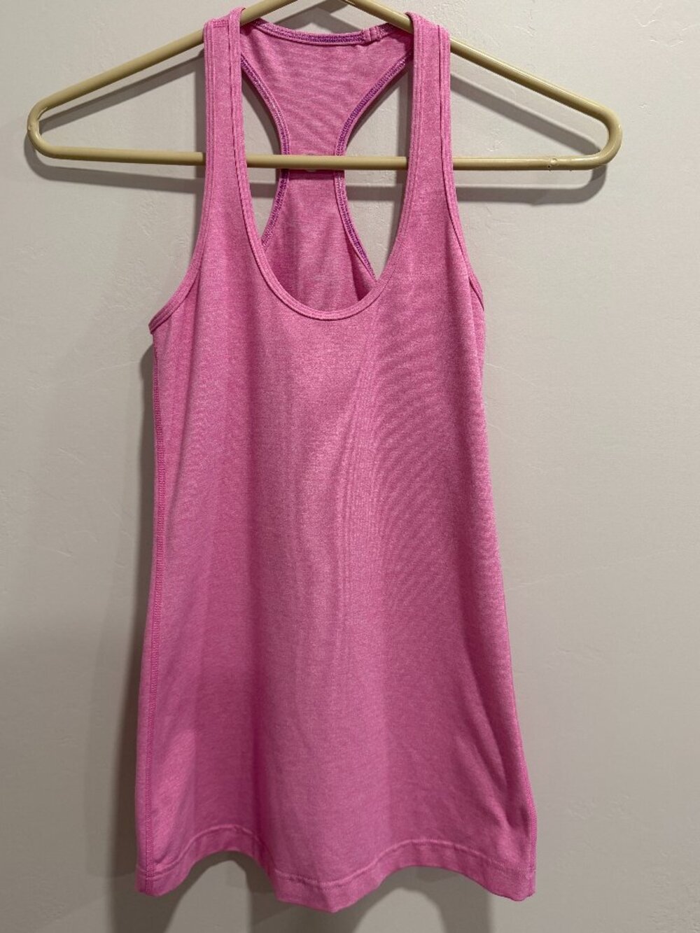 Lululemon Power Y Tank Top Hot Pink Racerback Athletic Womens Workout Running 2